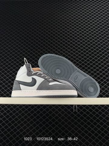 Nike Court Borough Mid White Grey Burgundy White Black Gum White Grey Blue White Red Black EU 36-45 5 Casual - Unisex (BS-74633)