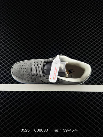 Nike Air Force 1 Low Grey White Navy Black EU 39-45 Skate - Unisex (BS-71213)