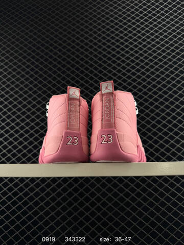 Jordan Air Jordan 12 Retro Pearl Pink Light Pink Dark Pink Silver EU 36-47 Basketball Shoe - Unisex BS-80674
