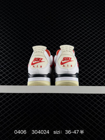 Jordan Air Jordan 4 Retro OG White Red Black Cream EU 36-47 Basketball Shoe - Unisex BS-79542