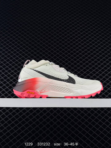 Nike ACG Zegama Trail 2 Light Beige White Black And Pink EU 36-45 5 - Unisex (BS-73400)