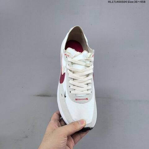 Nike Waffle One White Grey Red Beige EU 36-45 Sneaker - Unisex (BS-60520)
