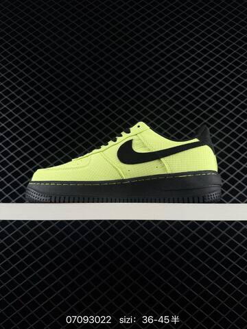 Nike Air Force 1 07 Low Neon Yellow Black Orange EU 36-45 Lifestyle Unisex BS-70336