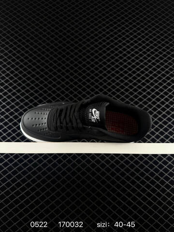 Nike Air Force 1 Low Black White Clear 40-45 Lifestyle - Men's (BS-71301)