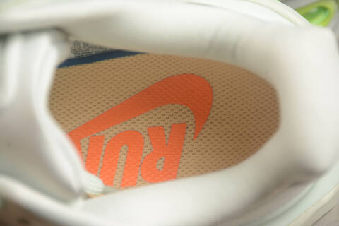 Nike Vomero Premium White Beige Orange Neon Green Running Shoe BS-59712