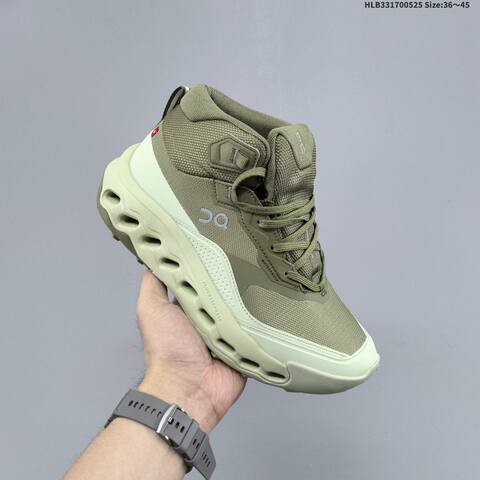 On Cloudhorizon 2 Mid WP Olive Dark Gray EU 36-45 Trail Shoe Trail Running Sneakers - Unisex BS-69519