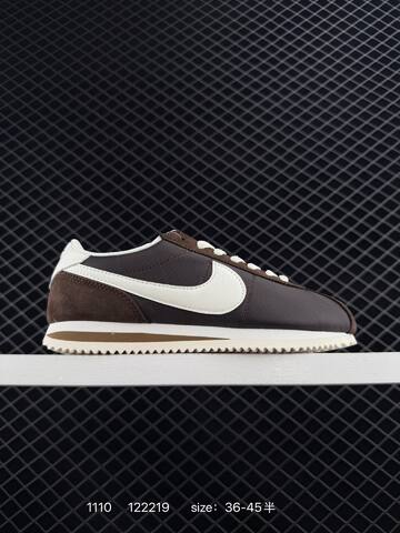 Nike Classic Cortez SE FQ8144-237 Black Orange EU 36-45 5 Casual - Unisex (BS-74263)