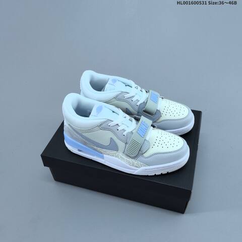 Jordan Legacy 312 Low Glacier Blue White Grey EU 36-46 Basketball - Unisex (BS-65841)