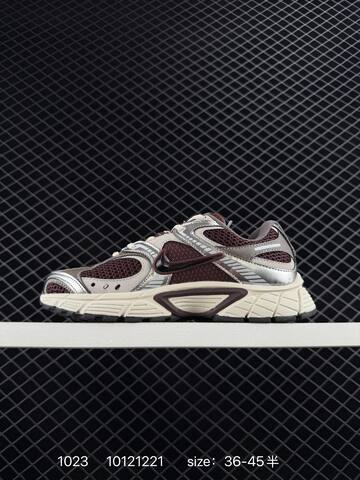 Nike V5 RNR HJ5228-004 Burgundy Metallic Silver Taupe Cream EU 36-45 Running - Unisex (BS-74636)