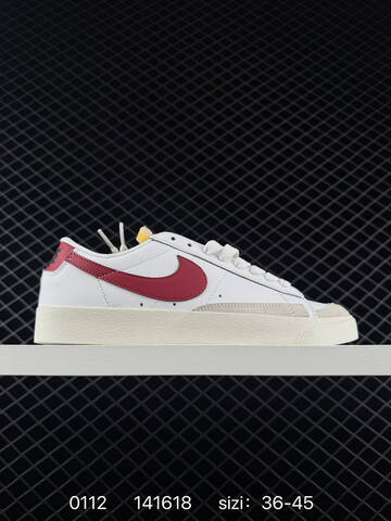 Nike Blazer Low 77 Jumbo DQ1470-141 White Light Blue EU 36-45 Casual - Unisex (BS-73187)