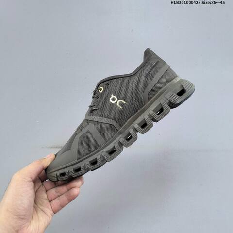 On Running Cloud 6 Dark Olive Grey EU 36-45 Running Shoe Running Sneakers - Unisex (BS-69586)