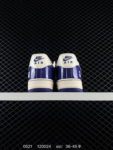 Nike Air Force 1 07 Navy Blue Cream White EU 36-45 Skate - Unisex BS-71329