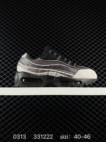 Nike Air Max 95 Black Gray White 40-46 Lifestyle - Men's (BS-72671)
