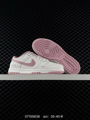 Nike Dunk Low White Light Pink EU 35-40 Skate - Unisex (BS-70238)