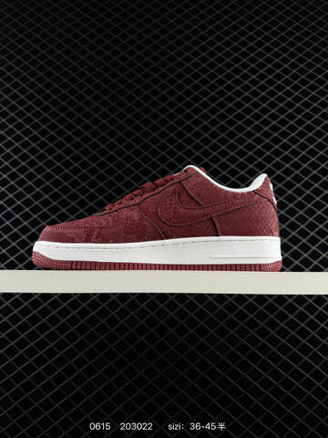 Nike Air Force 1 07 Low IB0018-500 Burgundy White EU 36-45 Lifestyle - Unisex (BS-70760)