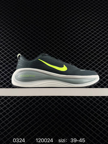 Nike Vomero Plus ReactX Air Zoom Dark Grey Neon Yellow White Grey EU 39-45 Running - Unisex (BS-72488)