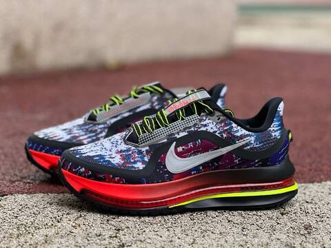 Nike Pegasus Premium SE Black Red White Green EU 41 Running - Men's (BS-87034)