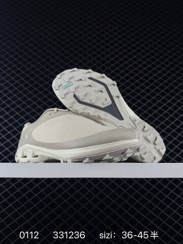 On Cloudventure Peak PAF 331236 Cream Beige Black EU 36-45 Trail Shoe Trail Running Sneakers - Unisex (BS-85419)