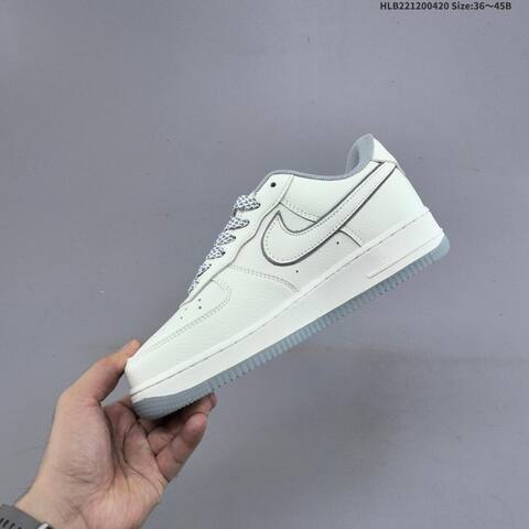Nike Air Force 1 07 Off White Grey EU 36-45 Sneaker - Unisex (BS-60625)