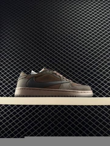 Jordan Air Jordan 1 Low Travis Scott Velvet Brown Dark Brown Black EU 36-46 Sneaker - Unisex BS-81326