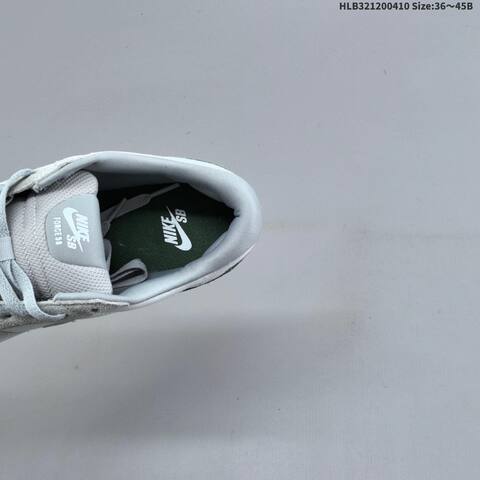 Nike SB Force 58 White Grey Dark Green EU 36-45 Skate Shoe - Unisex (BS-60839)