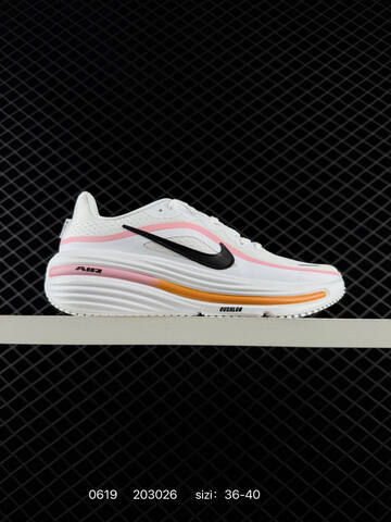 Nike Winflo 12 White Pink Orange Black EU 36-40 Running Shoe - Unisex (BS-70681)