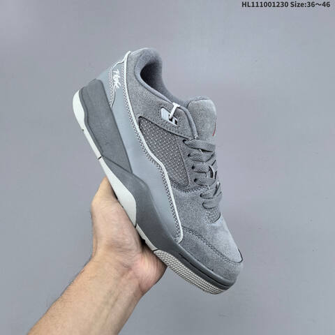 Jordan Flight Court Grey Red White 36-46 Casual - Unisex (BS-62320)