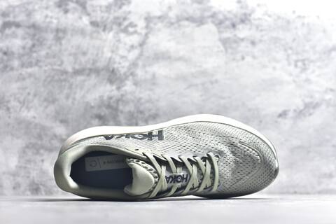 HOKA Rincon 4 Light Sage Off White Black Running Shoe Running Sneakers (BS-59403)