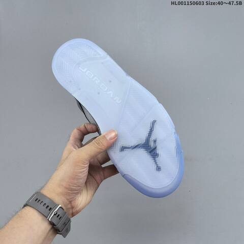 Jordan Air Jordan 5 Retro Wolf Grey White 40 47 5 Basketball - Men's (BS-65820)