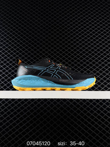 ASICS GEL TRABUCO MAX 4 Black Purple Orange Mint 35-40 Trail Shoe Trail Running Sneakers - Unisex (BS-81788)