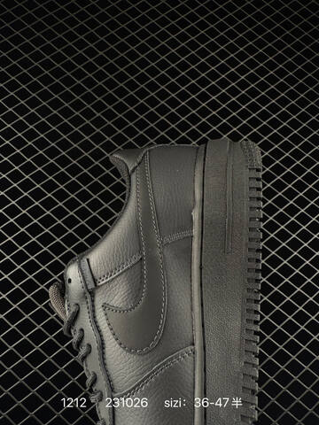 Nike Air Force 1 07 Low Triple Black EU 36-47 5 Lifestyle - Unisex (BS-73748)