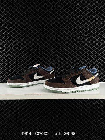 Nike SB Dunk Low HF3063 001 Brown Black White Green Blue EU 36-46 Skate - Unisex BS-70793