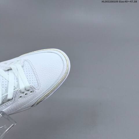 Jordan Air Jordan 3 Retro Pure White EU 40-47 5 Basketball - Men's (BS-67040)