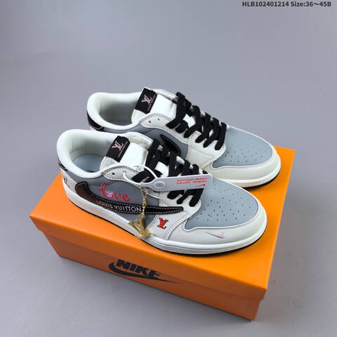 Nike Air Jordan 1 x Travis Scott AIR JORDAN DIY Lifestyle BS-67435