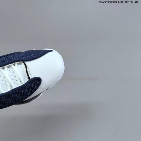 Jordan Air Jordan 13 Retro Flint Navy Grey White 40 47 5 Basketball - Men's (BS-65806)