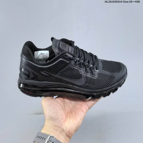 Nike Air Max 2013 White Black Silver EU 39-45 Running Shoe - Unisex BS-60748