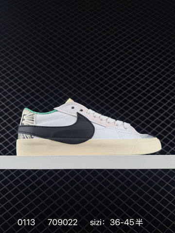 Nike Blazer 77 Low Jumbo White Orange EU 36-45 Lifestyle - Unisex (BS-73162)