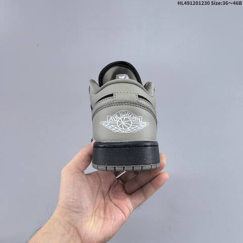 Jordan Air Jordan 1 Low Black Grey EU 36-46 Casual - Unisex (BS-67181)