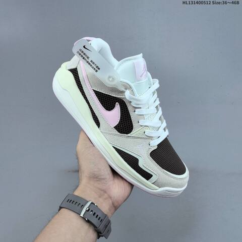 Nike Air Jordan CMFT Era Black White Pink Cream 36 46B Casual - Women s BS-65980