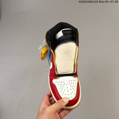 Jordan Air Jordan 1 Retro High OG Red White Grey Black EU 36-47 5 Basketball - Unisex (BS-63442)