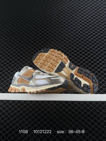 Nike Zoom Vomero 5 White Black Gray With Gum Accents 36-45 5 Running - Unisex (BS-74299)