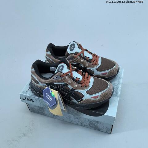 ASICS Gel NYC 2 0 Brown Black Gray White EU 36-45 Running Shoe Running Sneakers - Unisex (BS-68839)