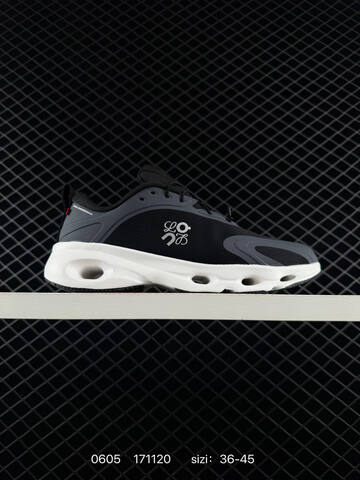On Loewe x On Cloudtilt Black Gray White EU 36-45 Running Shoe Running Sneakers - Unisex BS-85197