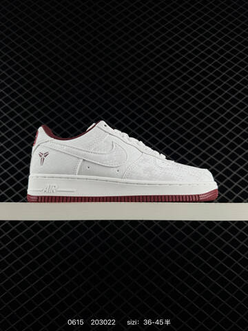 Nike Air Force 1 07 Low IB0018-500 Burgundy White EU 36-45 Lifestyle - Unisex (BS-70760)