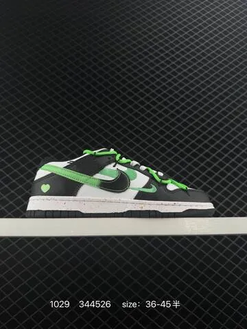 Nike SB Dunk Low Pink Cream Coral Black White Green And Black White Blue Assorted Colorways EU 36-45 5 Skate - Unisex BS-74483