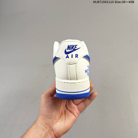 Nike Air Force 1 07 Low White Blue Off White EU 36-45 Sneaker - Unisex (BS-63700)