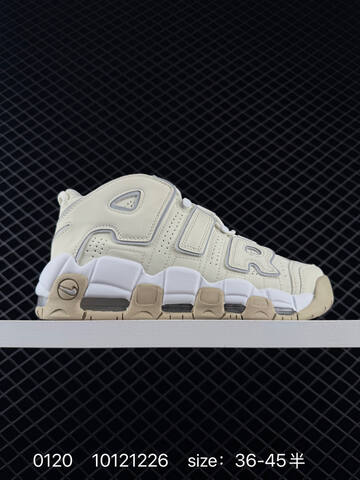 Nike Air More Uptempo Black White Red 36-45 Basketball - Unisex (BS-73057)