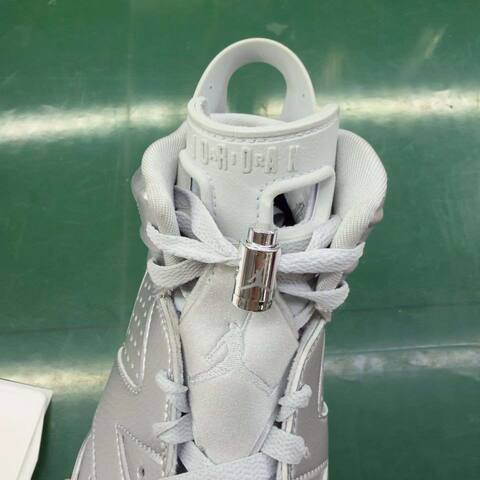 Jordan Air Jordan 6 Retro PSG IQ5135 001 Metallic Silver Black US 9 5 EUR 43 Basketball Shoe - Men's (BS-87301)
