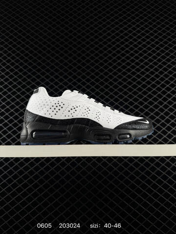 Nike Air Max 95 TT White Black Dark Blue EU 40-46 Running - Men's (BS-70958)