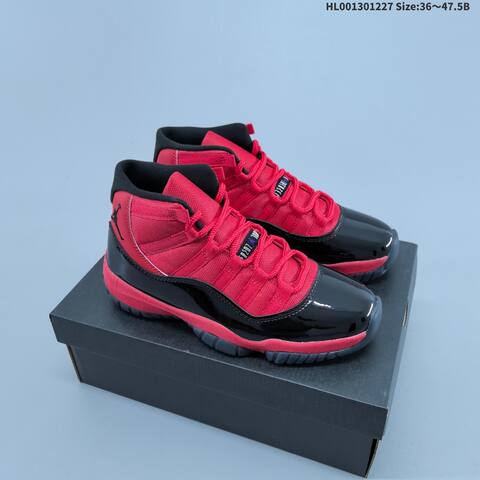 Jordan Air Jordan 11 Retro Red Black 36-47 5 Basketball - Unisex (BS-67241)